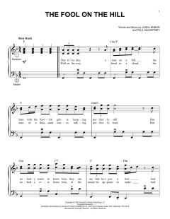 The Fool On The Hill von The Beatles (Download) 