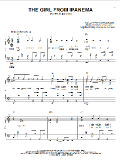 The Girl From Ipanema von Antonio Carlos Jobim (Download) 