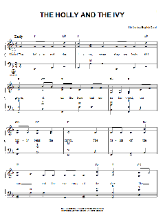The Holly And The Ivy von Traditional (Download) 