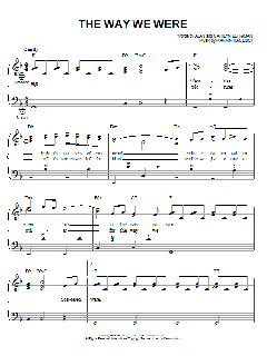 The Way We Were von Barbra Streisand (Download) 