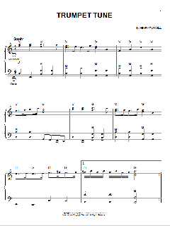 Trumpet Tune von Henry Purcell (Download) 