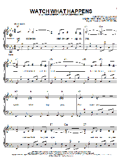 Watch What Happens von Michel Legrand (Download) 