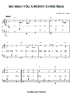 We Wish You A Merry Christmas (Download) 