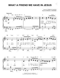 What A Friend We Have In Jesus von Charles C. Converse (Download) 