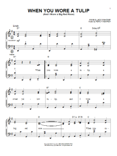 When You Wore A Tulip von Gary Meisner (Download) 