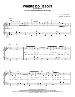 Where Do I Begin von Andy Williams (Download) 