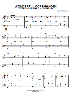 Wonderful Copenhagen von Frank Loesser (Download) 