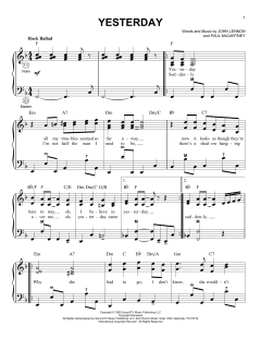 Yesterday von The Beatles (Download) 