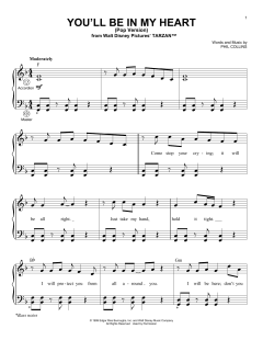 You'll Be In My Heart von Phil Collins (Download) 