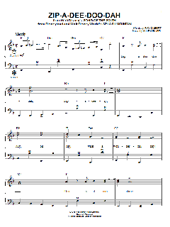 Zip-A-Dee-Doo-Dah von Ray Gilbert (Download) 