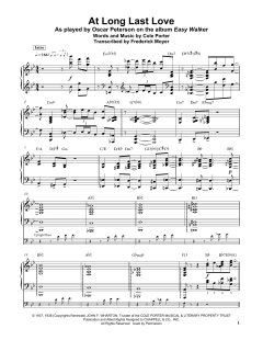 At Long Last Love von Frank Sinatra (Download) 