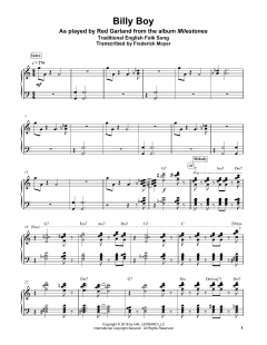 Billy Boy von Traditional (Download) 