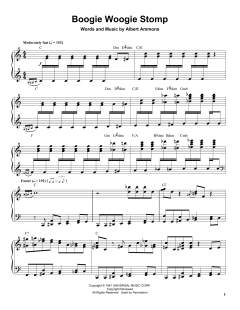 Boogie Woogie Stomp von Albert Ammons (Download) 