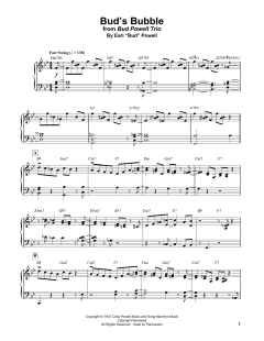 Bud's Bubble von Bud Powell (Download) 