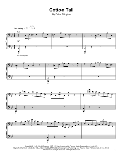 Cotton Tail von Duke Ellington (Download) 