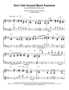 Don't Get Around Much Anymore von Bob Russell (Download) 