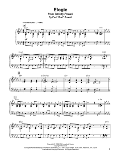 Elogie von Bud Powell (Download) 