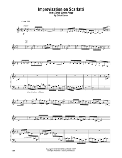 Improvisation On Scarlatti von Chick Corea (Download) 