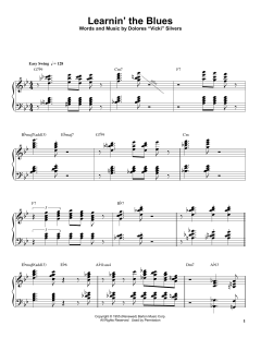 Learnin' The Blues von Oscar Peterson (Download) 