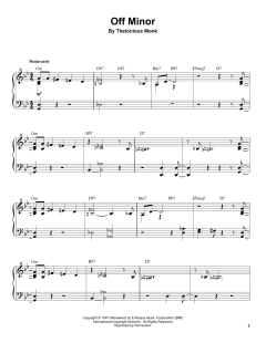 Off Minor von Thelonious Monk (Download) 