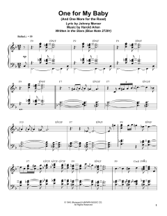 One For My Baby von Frank Sinatra (Download) 