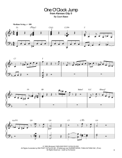 One O'Clock Jump von Count Basie (Download) 