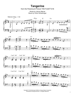 Tangerine von Oscar Peterson (Download) 