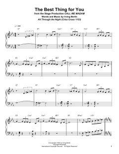 The Best Thing For You von Dick Hyman (Download) 