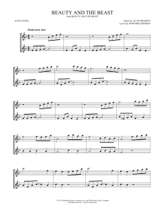 Beauty And The Beast von Alan Menken (Download) 