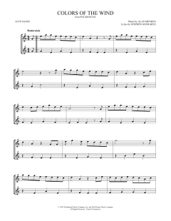 Colors Of The Wind von Vanessa Williams (Download) 