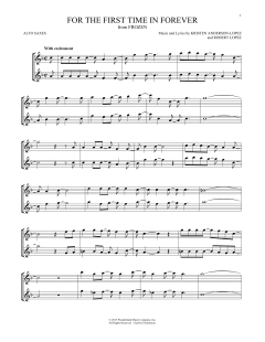 For The First Time In Forever von Robert Lopez (Download) 