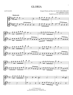 Gloria von Umberto Tozzi (Download) 