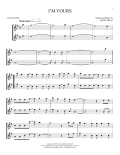 I'm Yours von Jason Mraz (Download) 