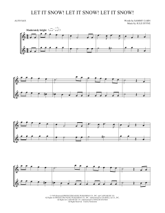 Let It Snow! Let It Snow! Let It Snow! von Jule Styne (Download) 