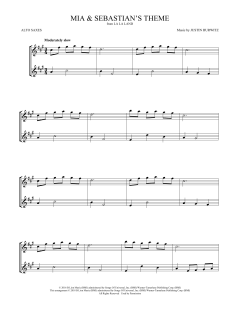 Mia & Sebastian's Theme von Justin Hurwitz (Download) 