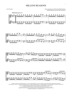 Million Reasons von Lady Gaga (Download) 