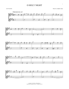 O Holy Night von Adolphe Charles Adam (Download) 