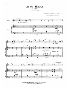 At The Hearth von Alexander Gretchaninoff (Download) 