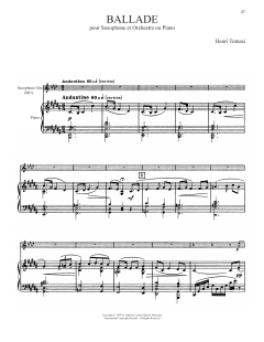 Ballade von Henri Tomasi (Download) 