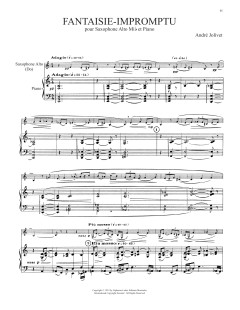 Fantaisie-Impromptu von André Jolivet (Download) 