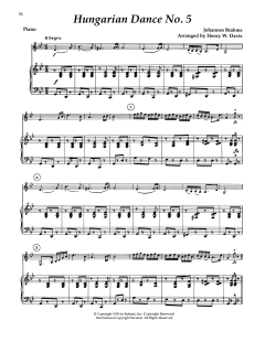 Hungarian Dance No. 5 (Download) 