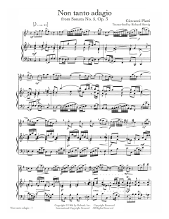 Non tanto adagio von Giovanni Platti (Download) 