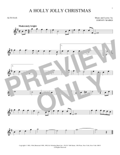 A Holly Jolly Christmas von Johnny Marks (Download) 