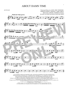 About Damn Time von Lizzo (Download) 