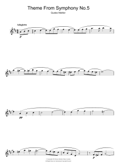 Adagietto von Gustav Mahler (Download) 