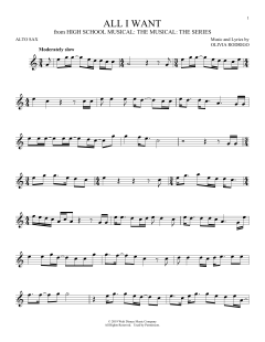 All I Want von Olivia Rodrigo (Download) 