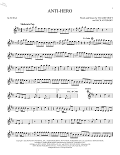 Anti-Hero von Taylor Swift (Download) 
