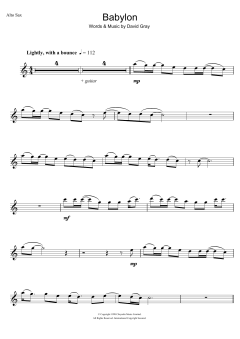 Babylon von David Gray (Download) 