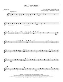 Bad Habits von Ed Sheeran (Download) 