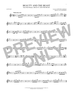 Beauty And The Beast von Alan Menken (Download) 